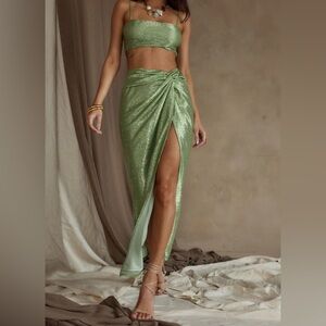 12th Tribe Metallic Sage Set